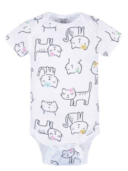 Onesies Brand Baby Girl Bodysuits, 8-Pack, Sizes Newborn - 12 Months
