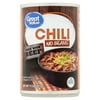 Great Value Chili No Beans, 15 oz Can