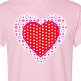 thumbnail image 4 of Inktastic Valentine Red Heart with Dots T-Shirt, 4 of 5