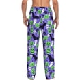 thumbnail image 3 of Picia Cute Halloween Mens Soft Woven Cotton Elastic Waistband Sleep Pajama Pant Lounge Sleep Pant With Pockets And Drawstring-X-Large, 3 of 9