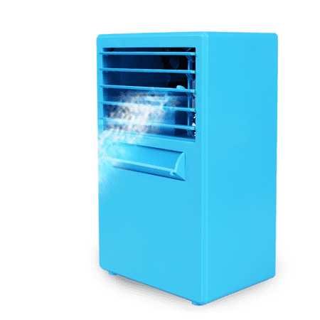 

Portable Air Conditioner Evaporative Air Cooler 3 In 1 Cooling Fan With Humidifier 3 Speed Water Cooled Spray Fan Portable For Room Home Office Garage