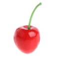 thumbnail image 4 of 10 piezas de cerezas rojas artificiales de espuma de imitación de fruta realista para decoración de bodas y fiestas, 4 of 5