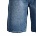 thumbnail image 6 of snilers Girls Bermuda Denim Shorts Teens Loose High Rise Knee Length Stretchy Jean Long Shorts Summer Casual Jorts 12-16 Years, 6 of 6