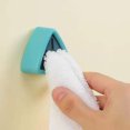 thumbnail image 4 of Towel Stopper Dish Cloth Hook Perforated Rag Stopper Hand Towel Storage Toilet Bathroom Hook Rag Storage Rack 4pc Mixed Color for Closet Organization, 4 of 8