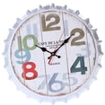 thumbnail image 5 of Reloj de pared con tapa de botella de refresco de cerveza de 34 cm, reloj de decoración de cafetería de restaurante de Metal de estilo europeo, reloj de decoración para el hogar Sweethay JJ15749-05, 5 of 5