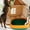 green, variant on perfeclan Litter Tray ,Kitty Litter tray, Easy Cleaning ,Cat Potty ,Open Top Cat Litter Tray with for Small ,Large Cats green