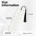thumbnail image 3 of Kdxio Cartoon House Print Metal Tassel Bookmarks,Perfect Gift for Art Lovers and Bookworms Metal Bookmarks for Women, 3 of 8