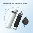 thumbnail image 4 of GLACIER FRESH XWF Replacement For GE XWF Refrigerator Water Filter Pack of 1 (Not for XWFE), 4 of 9