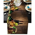 thumbnail image 2 of Wine Glass Wine Fruit Grapes Table Runner Home Wedding Table Flag Mat Table Centerpieces Decoration Party Dining Long Tablecloth, 2 of 7