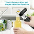 thumbnail image 4 of Ultrean Heavy Duty Smooth Edge Can Opener Manual Bottle Opener for Seniors with Arthritis, Easy to Turn Seafood/Fruits/Pet Food Cans, Kitchen Essentials Tool for Home/Campaing/Travel/Outdoor, 4 of 9