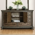 thumbnail image 3 of Furniture of America Leo Wood 8-Drawer Dresser in Rustic Natural Tone, 3 of 5