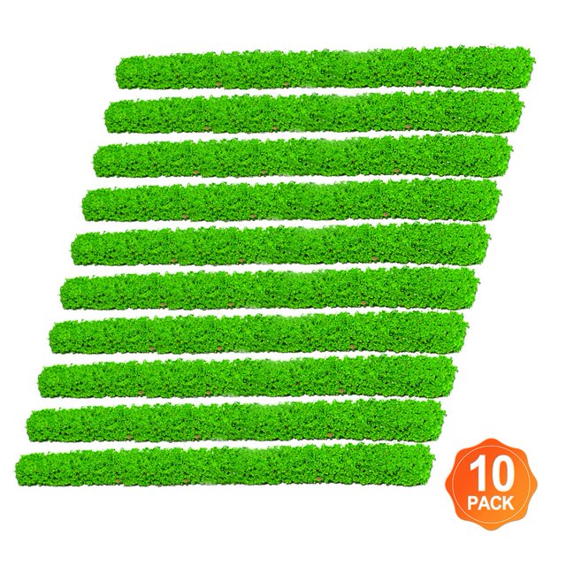 Mosiee Simulated Flower Bushes Grass Pad Sand Table Turf Decorations Train Landscape