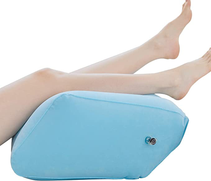 Elevation Wedge Leg Foot Rest Raiser Support Pillow Portable Inflatable Cushio 