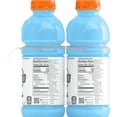 thumbnail image 3 of Gatorade Zero Cool Blue Zero Sugar Thirst Quencher Sports Drinks, 20 fl oz, 8 Count Bottles, 3 of 7