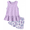 Purple Butterfly, variant on Arshiner Toddler Girls Summer Outfit Sleeveless Ruffle Top and Elastic Shorts Set Kids Short Set