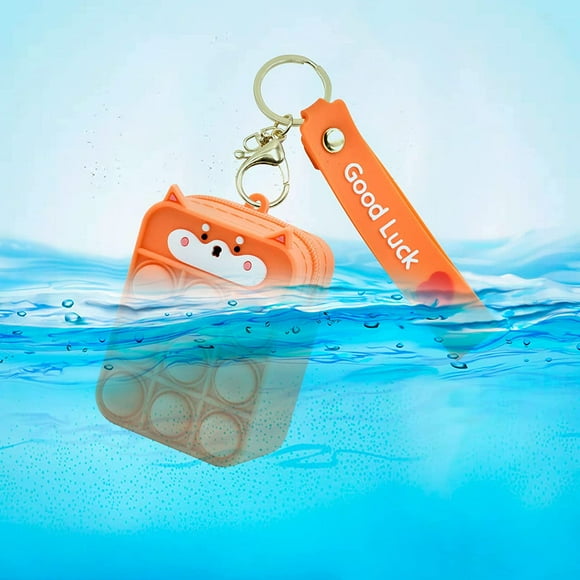 Monedero Pop, monedero, juguete, arcoíris, lindo perro HUOGUO