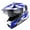 Youth Storm Blue, variant on 1Storm Youth Kids Dual Sport Dual Visor Motorcycle Motocross Off Road Full Face Helmet HF802Youth Storm Red