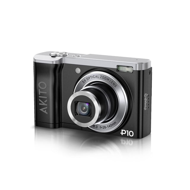 Cámara Digital Akito Plus10 Zoom Óptico 10X UHD 5K