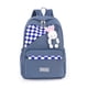 thumbnail image 2 of Mochila para niños Mochila grande para estudiantes Mochila con cremallera con colgante de animal lindo (Azul) FLhrweasw Nuevo, 2 of 2