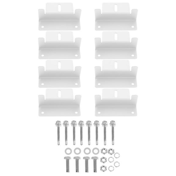FOMIYES Aluminum Frame Solar Panel Mount for Outdoor Use Sturdy and Lightweight 1 Set