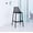 Black, variant on Brenna Plastic 29.5" Bar Stool