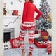 thumbnail image 2 of Gibobby Pijamas victoriano Pijamas casuales para mujer Ropa navideña para el Conjunto de pijamas de dos piezas (Rojo, M), 2 of 5
