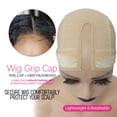 thumbnail image 3 of Labhairs Non Slip Adjustable Reusable Lace Wig Grip Cap, Beige, 1 Count, 3 of 6