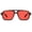 Red, variant on Double Beam Sunglasses Teens Carnivals Nightclub Photography Glasses Teen Girl Sunglasses Camping Sunglasses