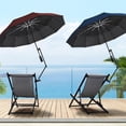 thumbnail image 2 of Sombrilla de playa XLINGZA UPF 50+ con pinza ajustable, 2 of 8
