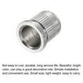 thumbnail image 4 of Unique Bargains Guitar String Ferrules Through Body 4mm Dia Silver Tone for Electric Guitar 4 Pack, 4 of 5