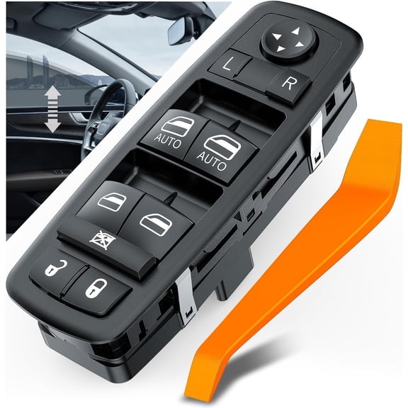 Nilight Power Master Window Switch Compatible with 2012 2013 2014 2015 2016 2017 2018 2019 Dodge Grand Caravan 2012-2016 Chrysler Town Country Window Control Switch Replacement, 2 Years Warranty