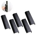 thumbnail image 2 of 5 manijas para muebles, manijas para gabinetes de aluminio, manijas de cocina modernas, manijas curvas para puertas, manijas ocultas para cajones, manijas para armario, dormitorio, baño Xemadio 221065-2, 2 of 9