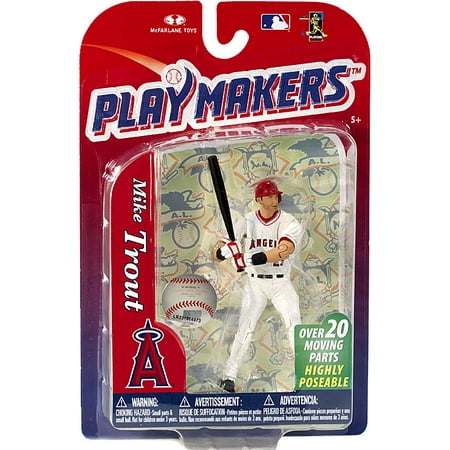 McFarlane MLB Playmakers Series 4 Mike Trout Action Figure - Walmart.com