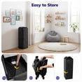 thumbnail image 6 of SACVON Baby Playard with Detachable Infant Bassinet and Changing Table, Foldable Travel Play Yard with Storage Basket and Wheels,Black, 6 of 7