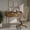Ivory Microfiber/Driftwood, variant on Emma + Oliver Bomber Brown Classic Executive Swivel Office Chair with Arms