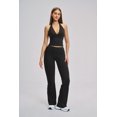 thumbnail image 4 of PISONIC Womens Workout Sets 2 Piece Halter Tank Top Straight Leg Yoga Pants Yoga Pilates Outfits, 4 of 7