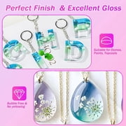 UV Resin,1500g Crystal Clear Fast Curing Resin for DIY Craft Jewelry Making, Ultraviolet Odorless Thin Epoxy Resin, Low Shrinkage UV Resin Kit for Mold, Casting & Coating