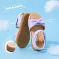 thumbnail image 3 of Sandalias para Niña DREAM PAIRS KSD213 Talla 8 Lazo Morado, 3 of 7