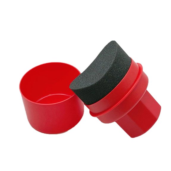 High-Density Car Tire Polishing Sponge Brush for Easy Oiling and Waxing – Ergonomic Design for Enhanced Grip and Efficiency