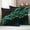 Turquoise, variant on Red Marble Outdoor Waterproof Pillow Covers, Gold Abstract Vintage Modern Ombre Art Decorative Rectangle Throw Pillowcase Sofa Cushion Sham for Patio/Couch/Chair, 20"x12" 2 Pack
