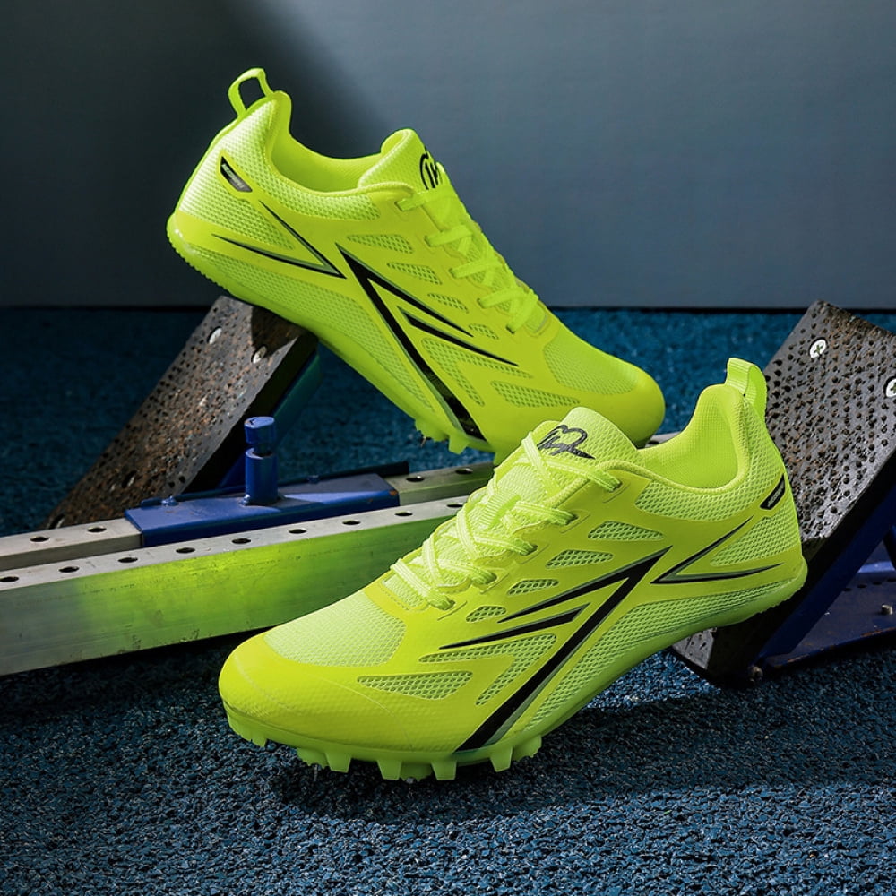 OnyxTrek Track and Field Shoes for Men Women 8 Spikes Boys and Girls Kids Running Racing Shoes