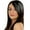 White, variant on Fridja Pretty Girls Clip On Clip In Front Hair Bang Fringe Hair Extension Piece Thin