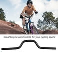 thumbnail image 2 of FAGINEY Mountain Bike Handlebar,Bike Riser Bar,Aluminum Mountain Bike Bicycle Fixed Gear Riser Bar Handlebar 25.4mm*520mm, 2 of 6