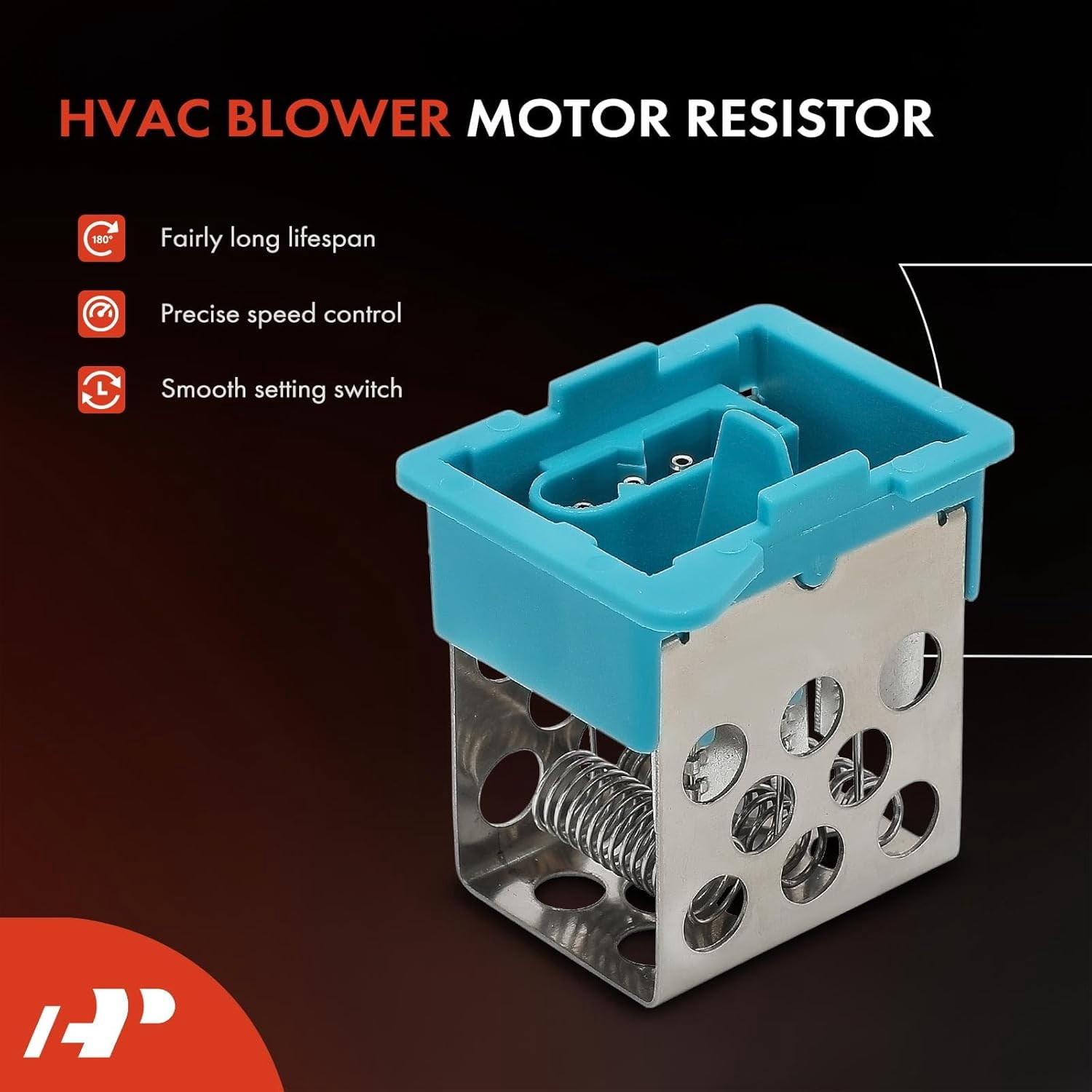 A-Premium HVAC Blower Motor Resistor Compatible with BMW Vehicles - 525I 1990-1995 2.5L 530I 1994-1995 3.0L 535I 1990-1993 3.5L 540I 1994-1995 4.0L M5 1991-1993 3.6L