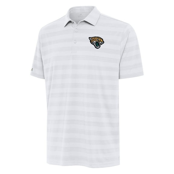 Men's Antigua White Jacksonville Jaguars  Tunnel Polo