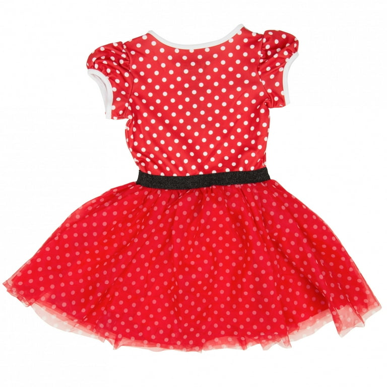 Polka Dot Dress Minnie Mouse Dress 5t Disney 's Little Girls Minnie Mouse  Polka Dot Mesh