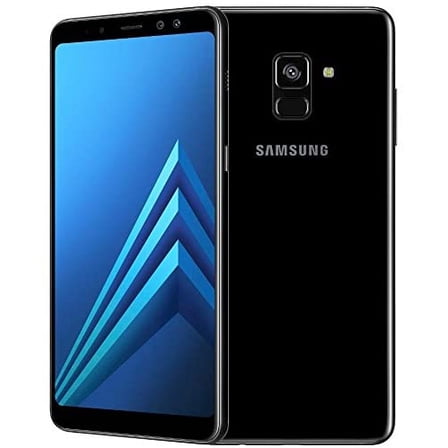 Pre-Owned Samsung Galaxy A8 (2018) SM-A530W Unlocked 32GB Black (Fair)