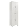 thumbnail image 2 of Armoire de rangement avec tiroir Lory de SystemBuild, Blanc, 2 of 9