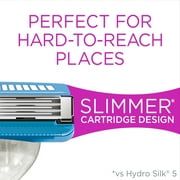 Schick Hydro Silk 3 Womens Razor Blade Refills, 4 Ct