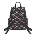 thumbnail image 2 of Naloa Rose Flowers Print Lightweight DayBackpack Suitable for school, work, shopping, travel, etc., 2 of 5